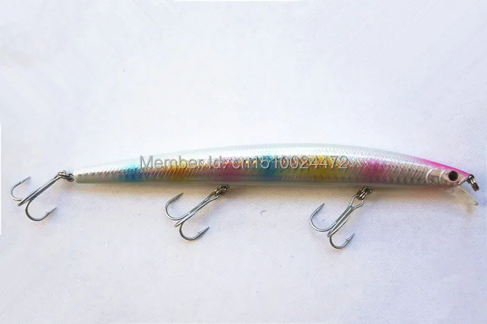 Minnow Bait Floating Type Big Lure 17.5cm/30g Violet Color | Спорт и развлечения