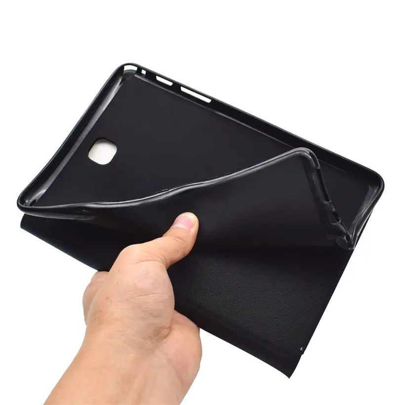 SM T355 чехол для Samsung Galaxy Tab A 8 0 дюймов T350 P350 умный Модный подставка из искусственной