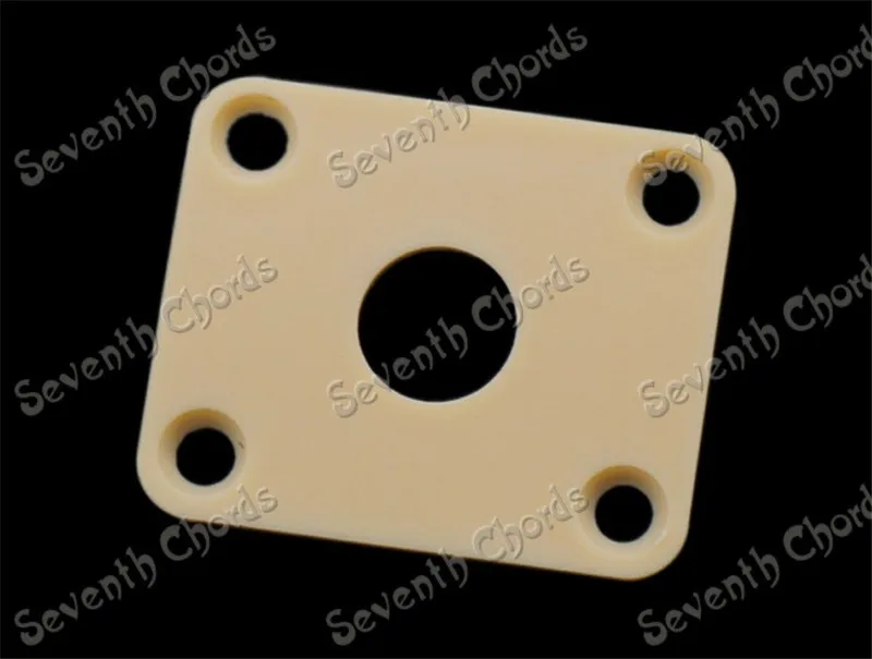 3 шт. прямоугольник пластиковый гитарный разъем тарелки квадратная розетка для