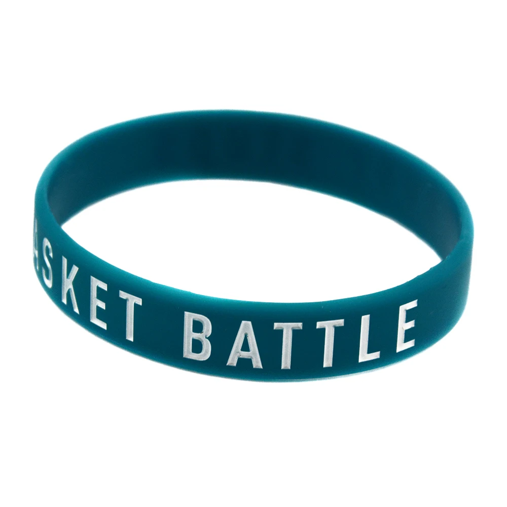 1 шт. силиконовый браслет с надписью Battle Never Stops | Украшения и аксессуары