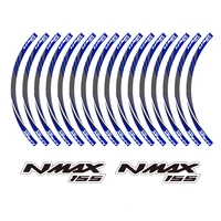 kodaskin 2d printing wheel rim emblem sticker decal for yamaha nmax nmax155 yzf nmax