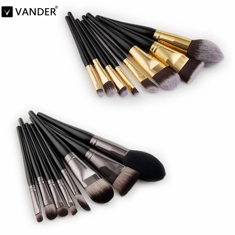 Vanderlife Pro 8 шт. набор косметических кистей для макияжа пудра основа тени век