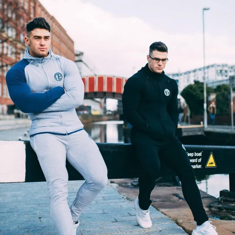 2018 мужские повседневные толстовки фитнес брендовая одежда Camisetas спортивные