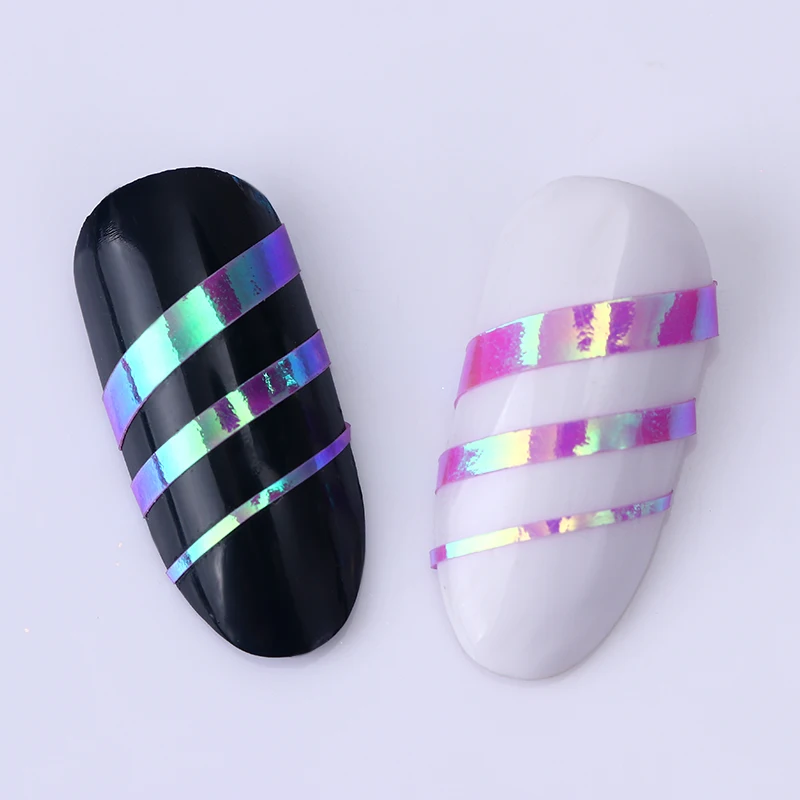 3 шт. клейкая лента для ногтей 1 мм 2 мм|manicure decoration|striping tape linenail striping line |