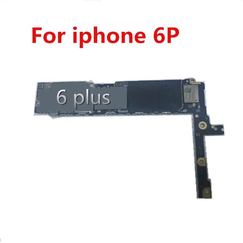 16 Гб 64 Гб 128 ГБ оригинальная материнская плата для iPhone 6P разблокированная материнская плата iCloud IOS логическая плата с/без отпечатков пальцев
