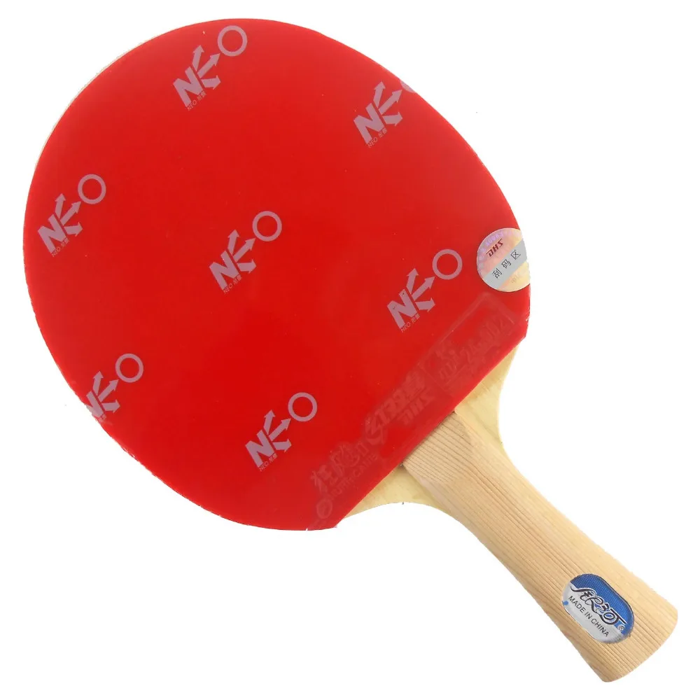 Pro Настольный теннис (PingPong) Комбинированная ракетка: Galaxy YINHE T 11 + с DHS NEO Hurricane 2/Palio