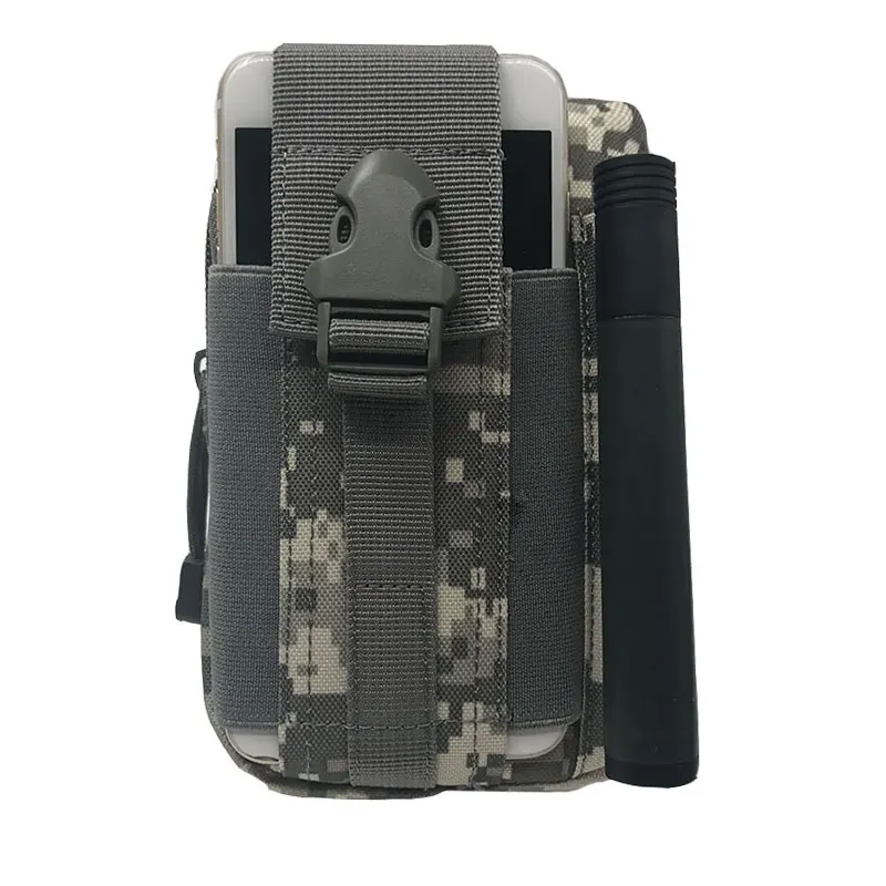 Тактическая поясная Сумка Molle, водонепроницаемая нейлоновая многофункциональная повседневная мужская сумка для инструментов EDC, маленькая сумка, мобильный чехол для телефона, Охотничья сумка