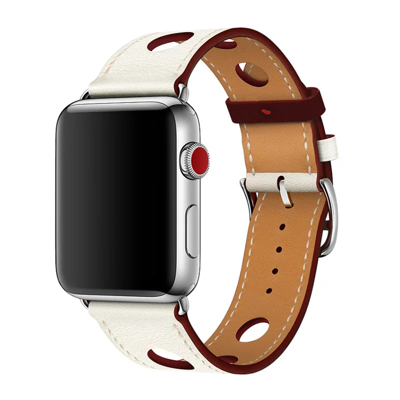 Ремешок из натуральной кожи для Apple Watch 1 2 3 6 портов|Ремешки часов| |