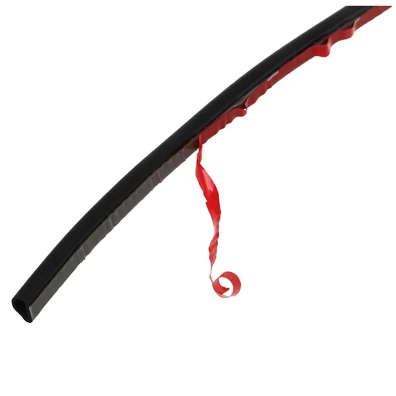 5M Rubber Seal Waterproof Auto Car Adhesive Window Door D-shape Band |