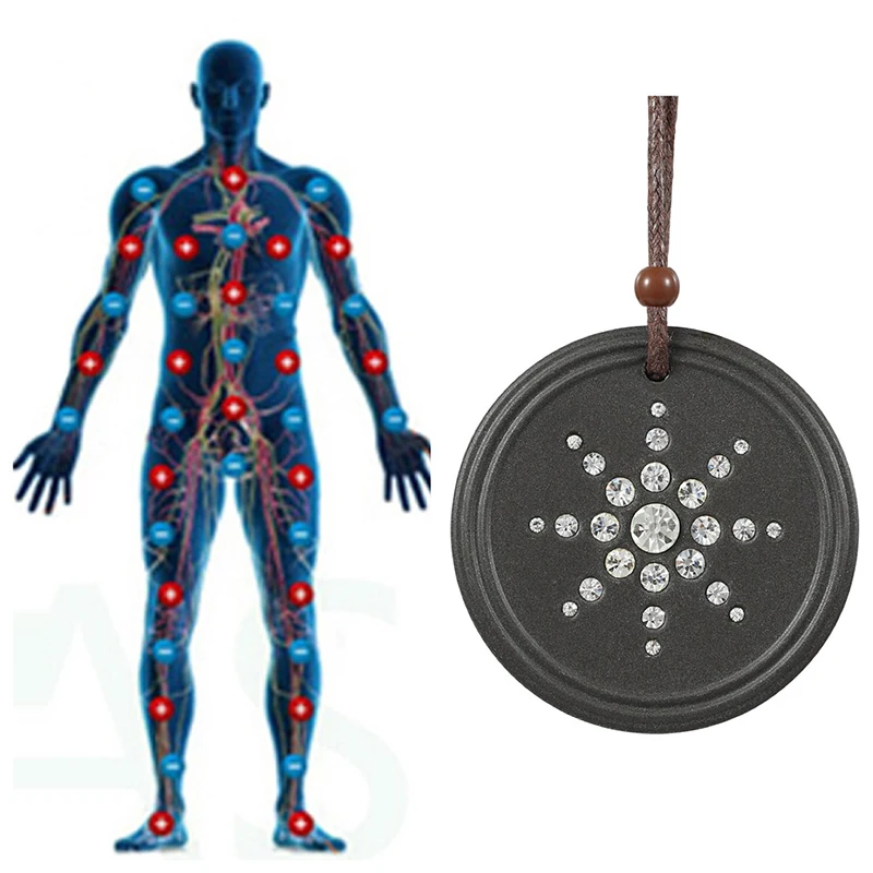 Новинка 2019 подвеска с защитой от излучения EMF женская и мужская мода ожерелья для
