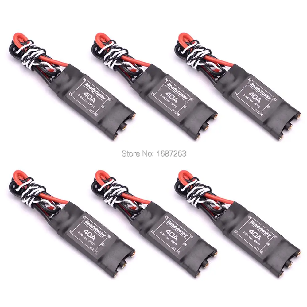 Высокая производительность 40 А бесколлекторный OPTO ESC 2 6s BLHeli для F550 S550 RC Quad|hobbywing