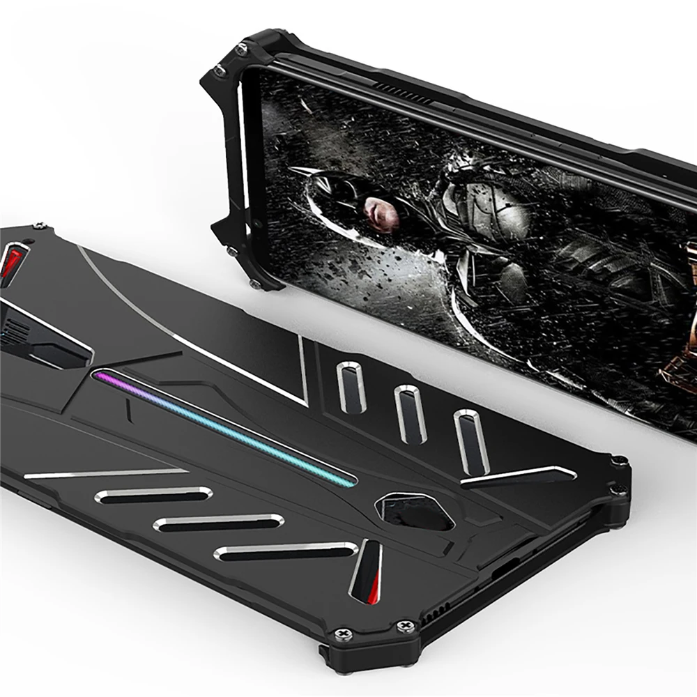 Металлический Чехол для мобильного телефона zte Nubia Red Magic 3 DIABLO ROJO 3 серия Бэтмен Doom сверхпрочный армированный роскошный чехол с алюминиевой рамкой