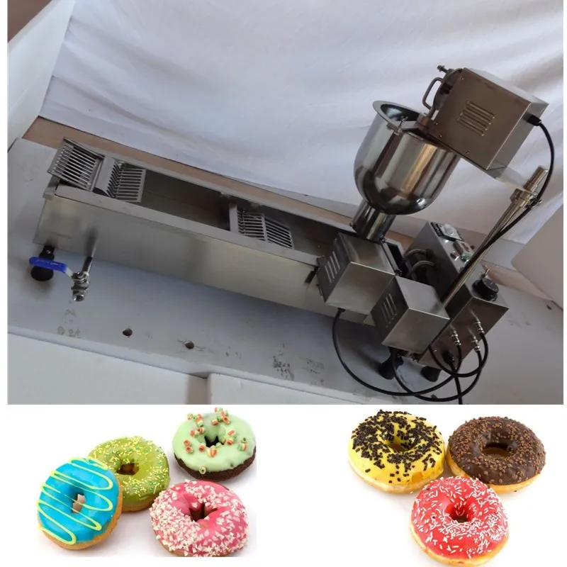 Electric Single row Automatic donut maker fryer machine Doughnut making | Бытовая техника