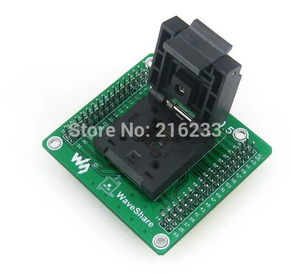 QFN 64B 0.5 01 QFN64 MLF64 Enplas IC тестовая розетка адаптер программирования шаг 0 5 мм с
