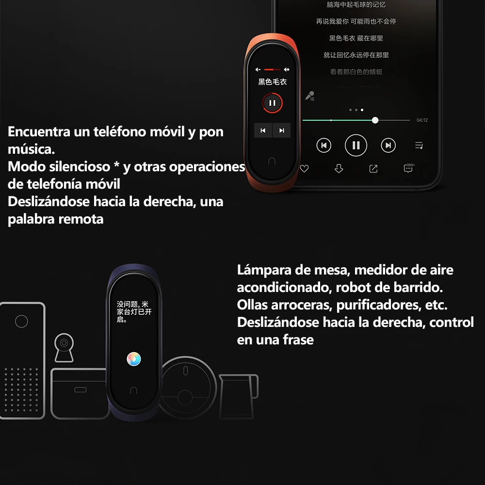 Смарт браслет Xiaomi Mi Band 4 глобальная версия цветной экран 3 пульсометр фитнес