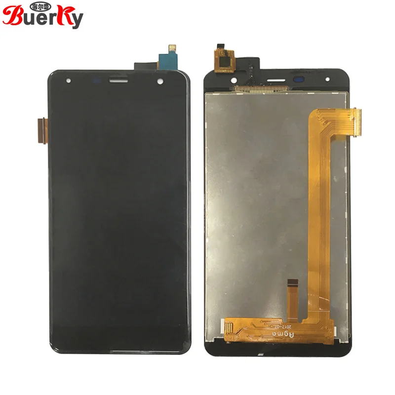 BKparts 5 шт. для Fly FS517 Cirrus 11 FS 517 ЖК дисплей сенсорный экран стекло дигитайзер полная