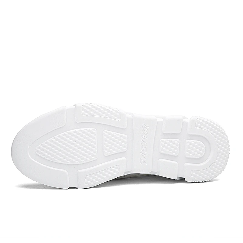

Men's Casual Shoes Men Summer Mesh Flats Sneakers Men Lightweight Breathable Lace Up Flat Chaussure Homme Black White Size 39-44