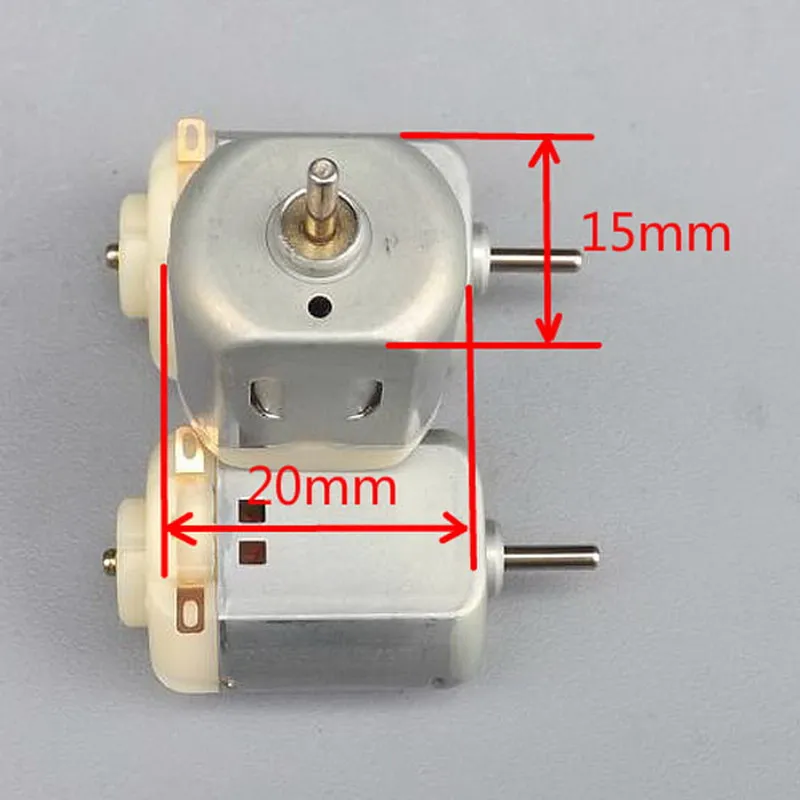 1 шт. 130 микродвигатель постоянного тока для DIY четырехколесный мотор маленький