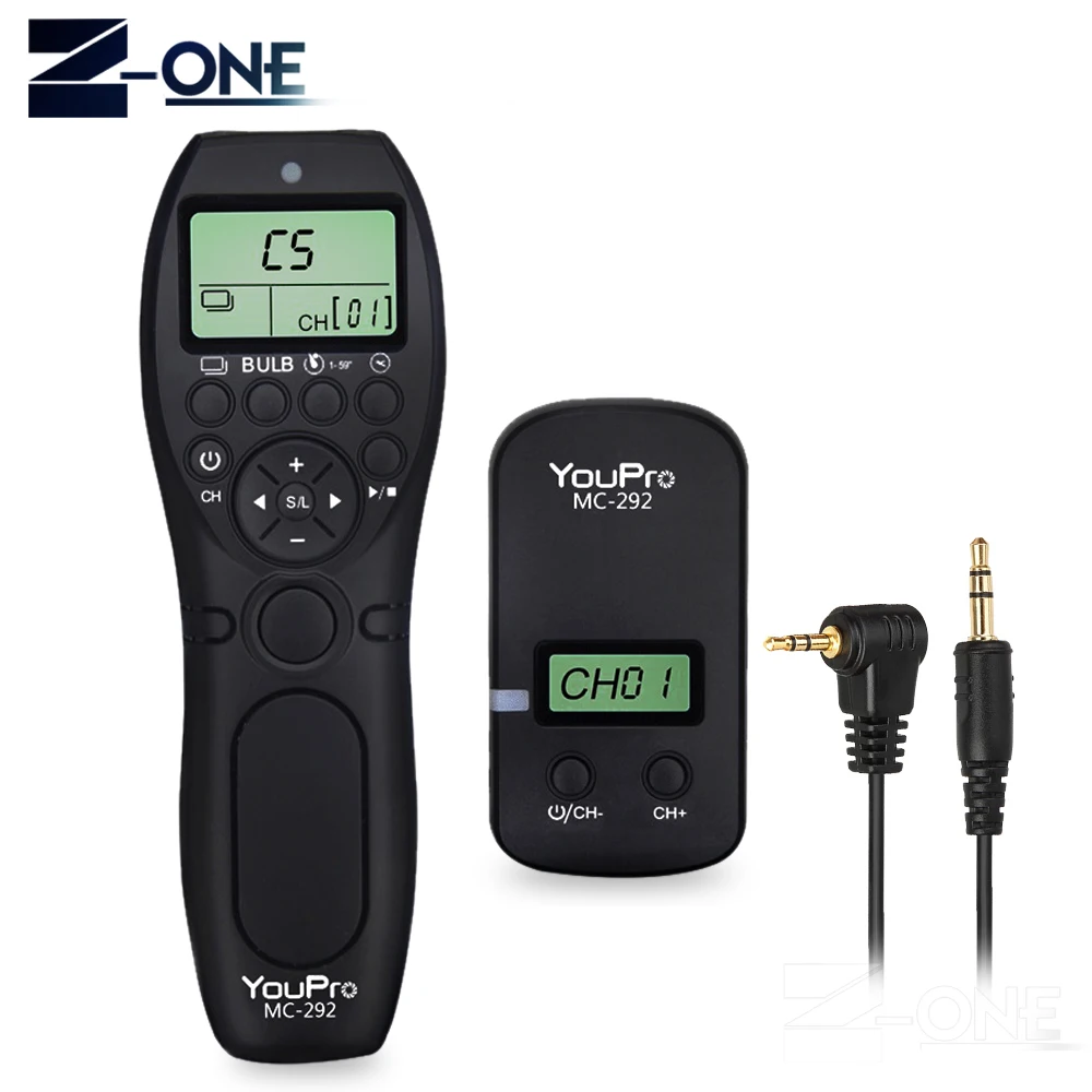 YouPro MC 292 DC0/DC2/N3/S2/E3/E2 2 4G беспроводной пульт дистанционного управления ЖК Таймер