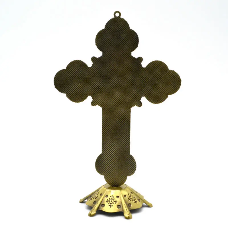 Модный большой размер католический распятие со многими священными