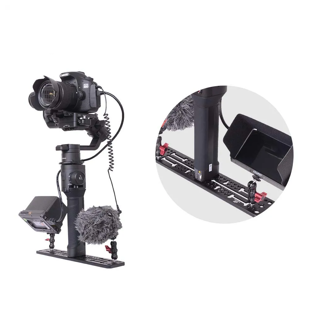 Удлинители для нижней пластины DF DIGITALFOTO держатель монитора аксессуары DJI Ronin S /C