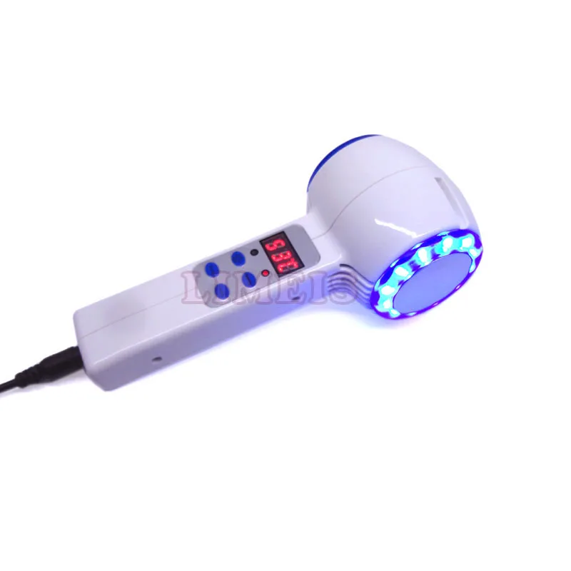 Синий светодиодный Горячий Холодный молот охлаждающий и нагревающий массажер