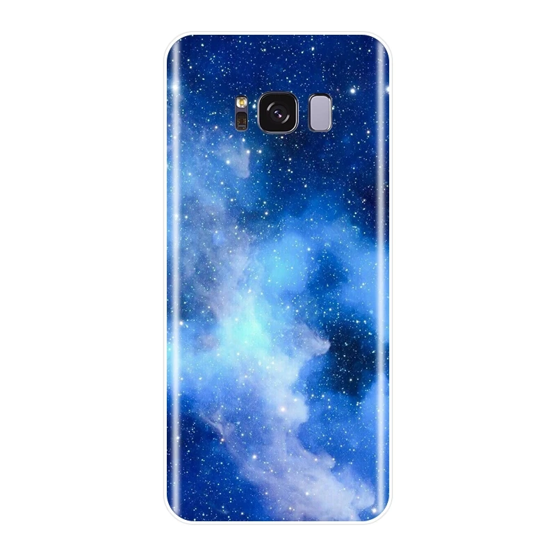 Задняя крышка для Samsung Galaxy S8 S9 Plus S5 S6 S7 Edge мягкий силиконовый чехол Note 9 8 5 4|Бамперы|