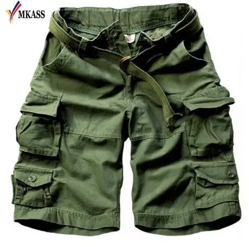 

Men Cargo Shorts Masculino Military Camouflage Shorts Men Cotton Loose Shorts Short Pants Plus Size 3XL