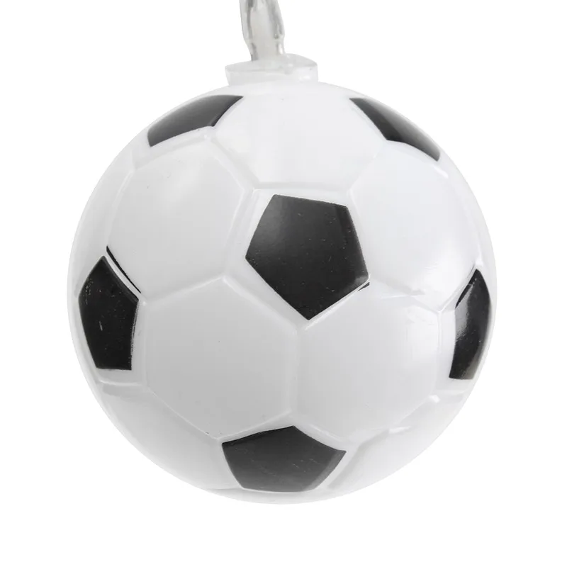 3v 2m 10 led белый/теплый белый свет лампы футбольная лампа гирлянда бар вечеринка