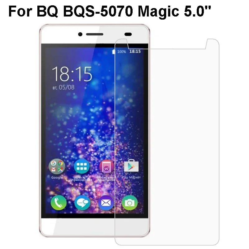 Премиум Закаленное стекло для BQ BQS-5070 Magic screen протектор 9H Telefon Защитная пленка для BQ BQ5070 стекло с инструментами