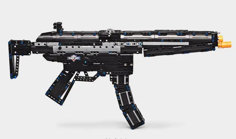 617 шт. строительные блоки Heckler &amp Koch MP5 Submachine для оружия toys | Игрушки и хобби