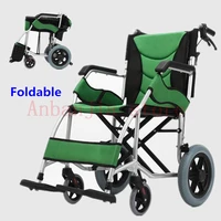 aluminium alloy lightweight strong loading capacity handicapped wheelchair for sale