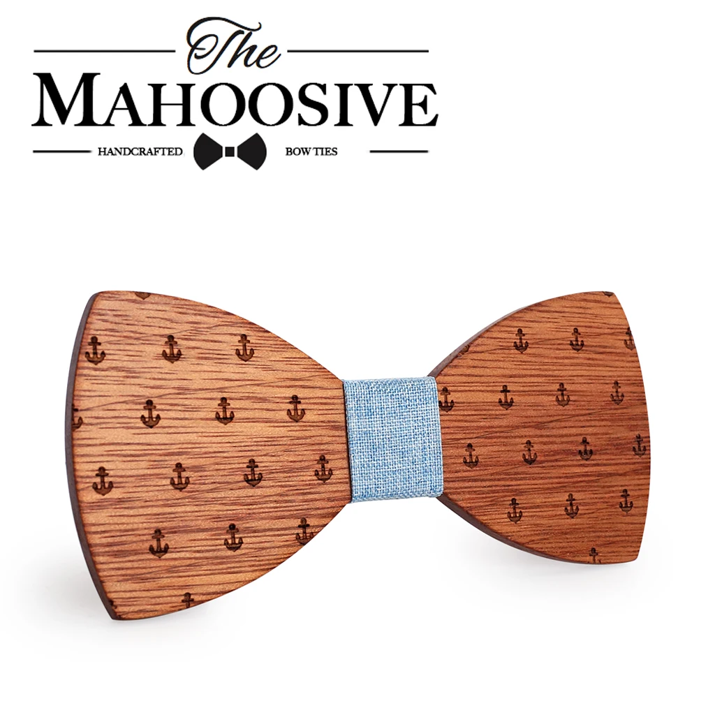 Mahoosible классические деревянные бабочки Галстуки капитан бабочка банты|bow tie|wooden bow