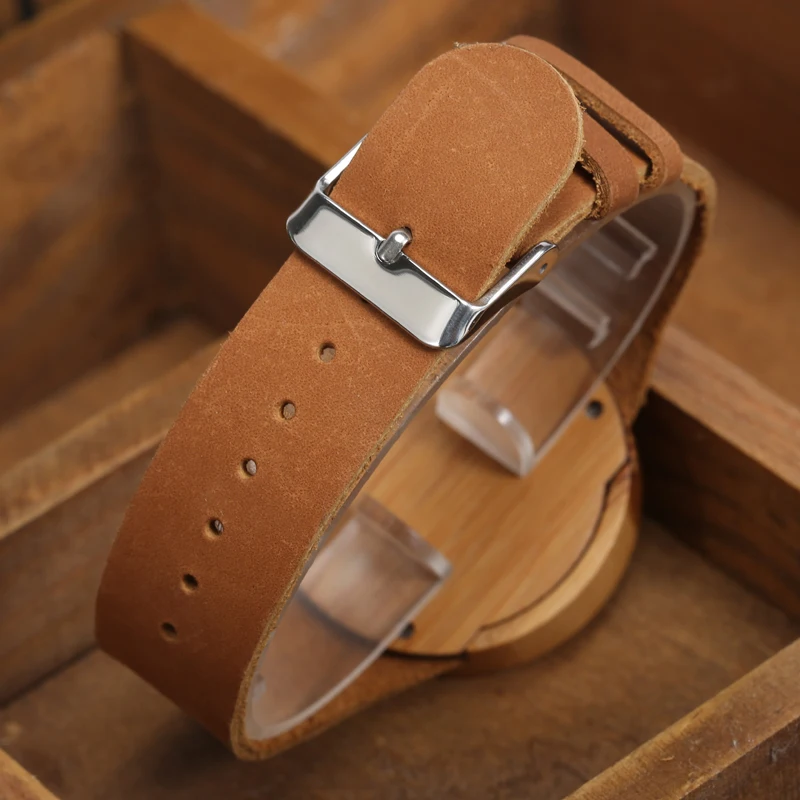 Креативные натуральные часы из бамбука для мужчин и женщин деревянные роскошные