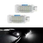 ANGRONG 2x Белый багажник автомобиля светильник светодиодный логотив для дверей светильник лампы для Audi A2A3A4S4RS4A5A6RS6A8Q5Q7Электронный платёж (Телеграфный перевод)R8