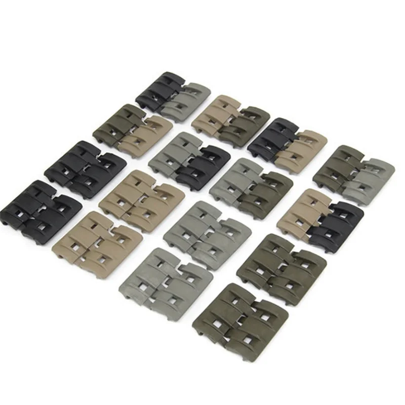 

32pcs Tactical Picatinny Weaver Rail Panels Set Handguard Rail Cover Hunting Airsoft Gun Accessories