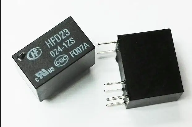 

NEW relay HFD23-024-1ZS HFD23 024-1ZS 0241ZS HFD230241ZS 24VDC DC24V 24V DIP6 20pcs/lot