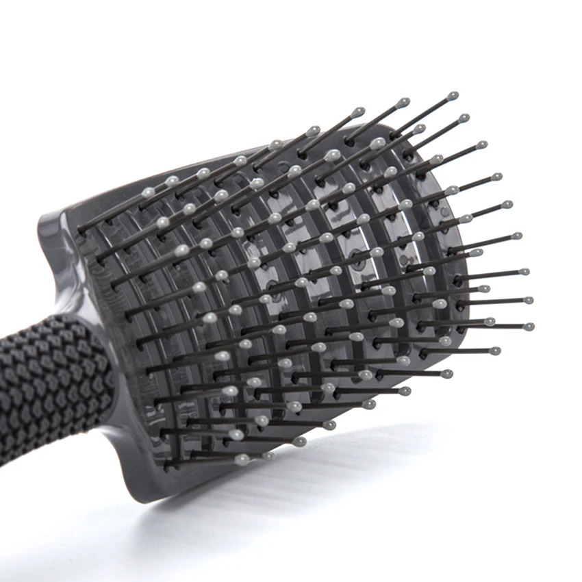 Профессиональная расческа для укладки волос Антистатическая в салоне изогнутая