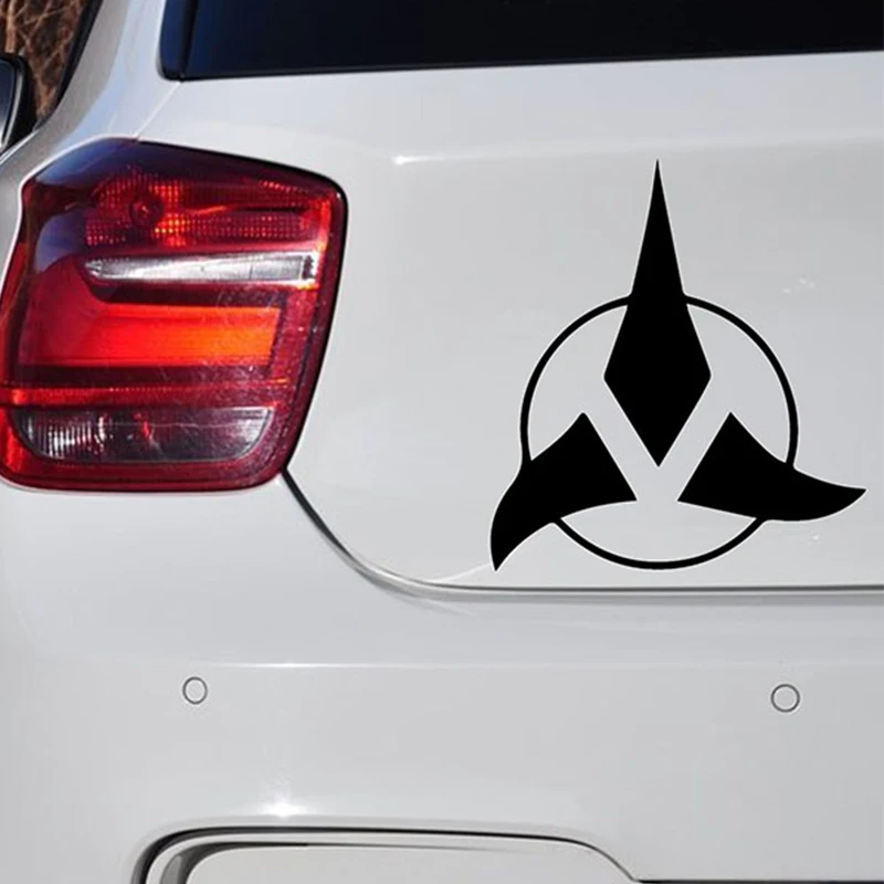 EmpireYing 3 Sizes 8 Colors Animated Sci-fi War Star Klingon Empire Symbol Car Sticker SUV Truck Bumper Kayak Decor Vinyl Decals |