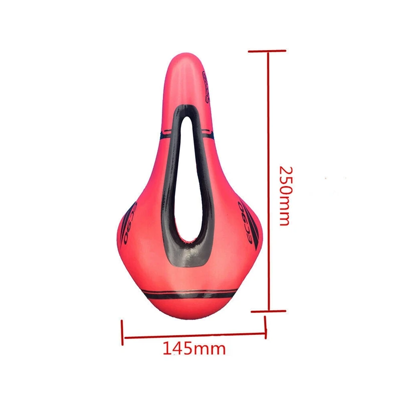 

EC90 Bicycle Saddle EVO Bike Seat Men Cycling Cushion Mountain Bike Seat Pad CR-MO Steel Bow Hollow Design Bike Racing Saddle