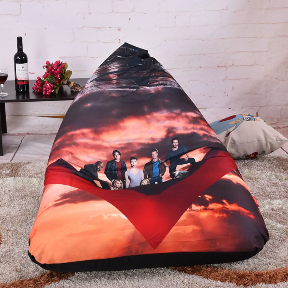 LEVMOON Beanbag кресло для дивана V-STAR сиденье Zac удобная сумка кровати без наполнителя
