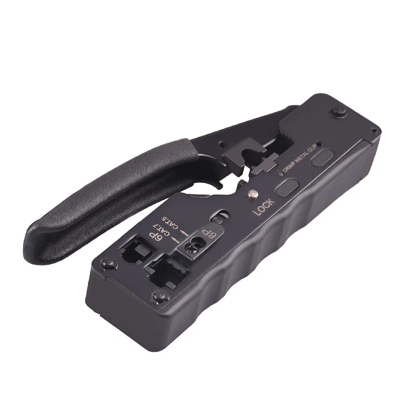 Сетевой обжимной инструмент Nworld RJ45 многофункциональный металлический зажим для