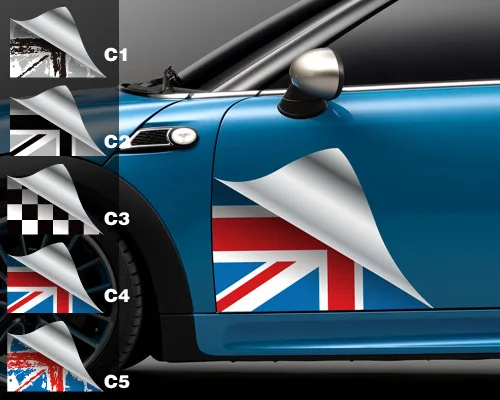 Новейший дизайн Комплект из 2 предметов 3D британский флаг Творческий страница