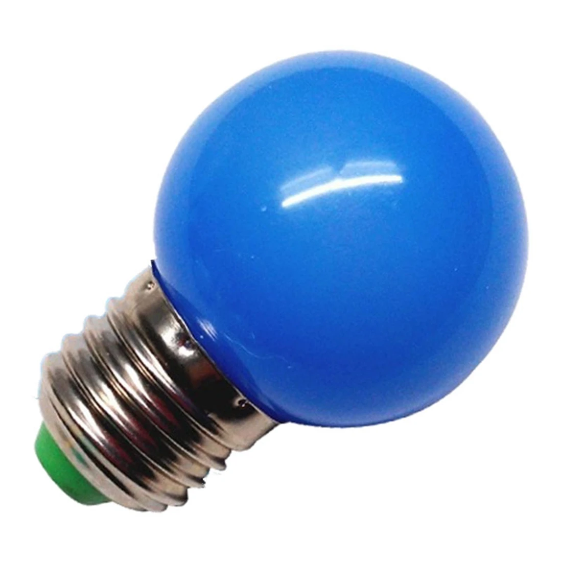 

E27 LED Light Warm Blue Bulb Plastic Bulb (0.5W Power, Blue)