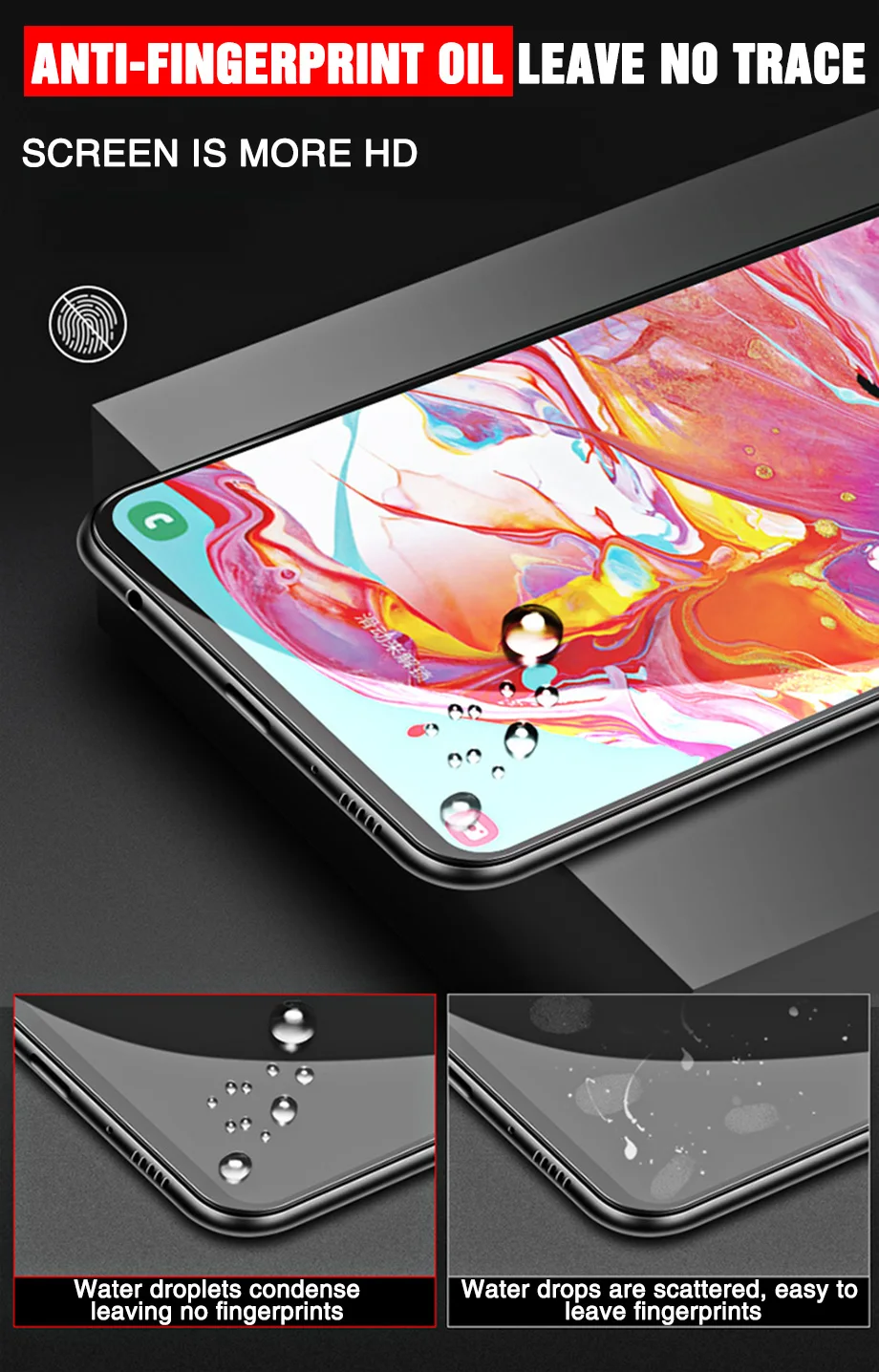 10H протектор экрана стекло для samsung Galaxy A70 A60 A50 A40 A30 A20 A10 закаленная пленка на A70 M30 M20 M10 защитное стекло