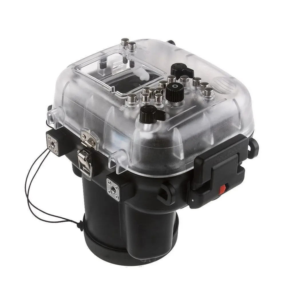 Водонепроницаемый чехол для подводной камеры Meikon 40M объектива Canon 70D 18-135 мм |