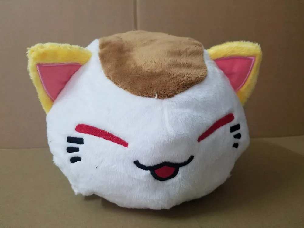 28 см мультфильм Nemuneko роза серии спящий Кот Мягкие плюшевые куклы игрушки Kawaii Neko кошка животных Подушка