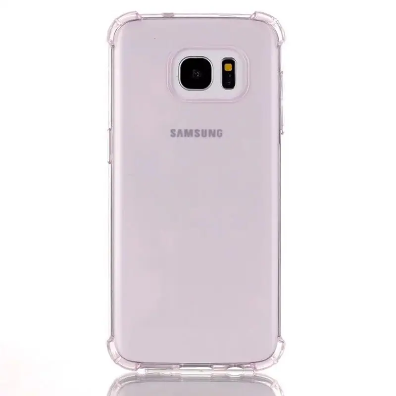 Красочные прозрачный clear case для samsung galaxy s7 s7edge мягкий гель кремнезема тпу