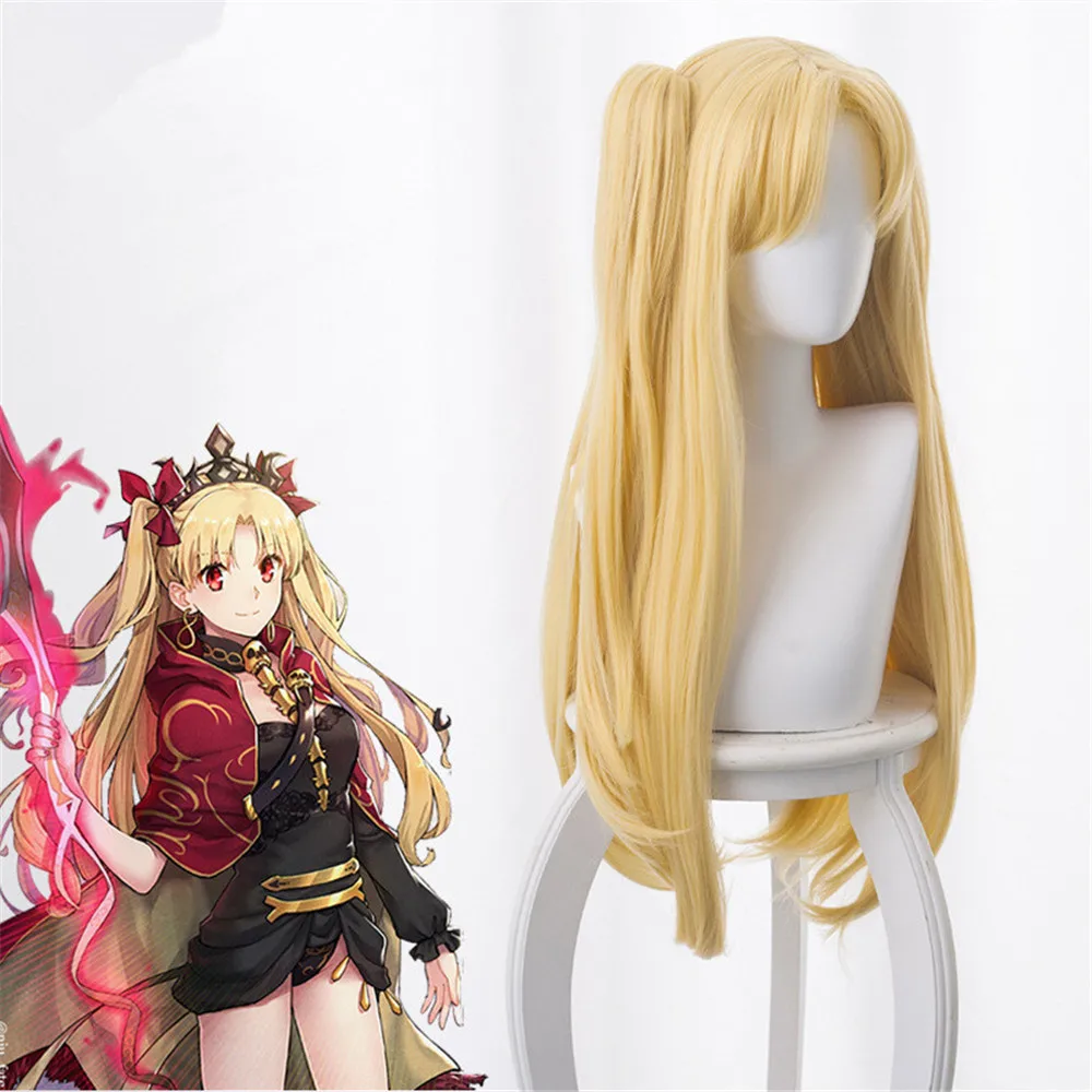 Парик Ereshkigal Fate/Grand Order 80 см длинный волнистый термостойкий синтетический