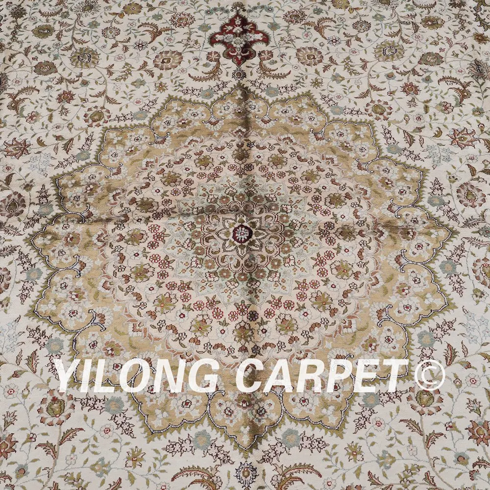 Yilong 10 'x 14' классический турецкий стиль 100% ручной работы высококачественные